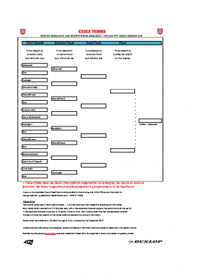 2024-25 IAN PITT MEN’S DRAW